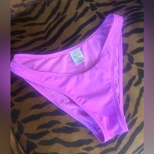 Vibrant purple / Pink metallic Women's Swim Bottom